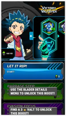 Beyblade Burst Rivals android App screenshot 1